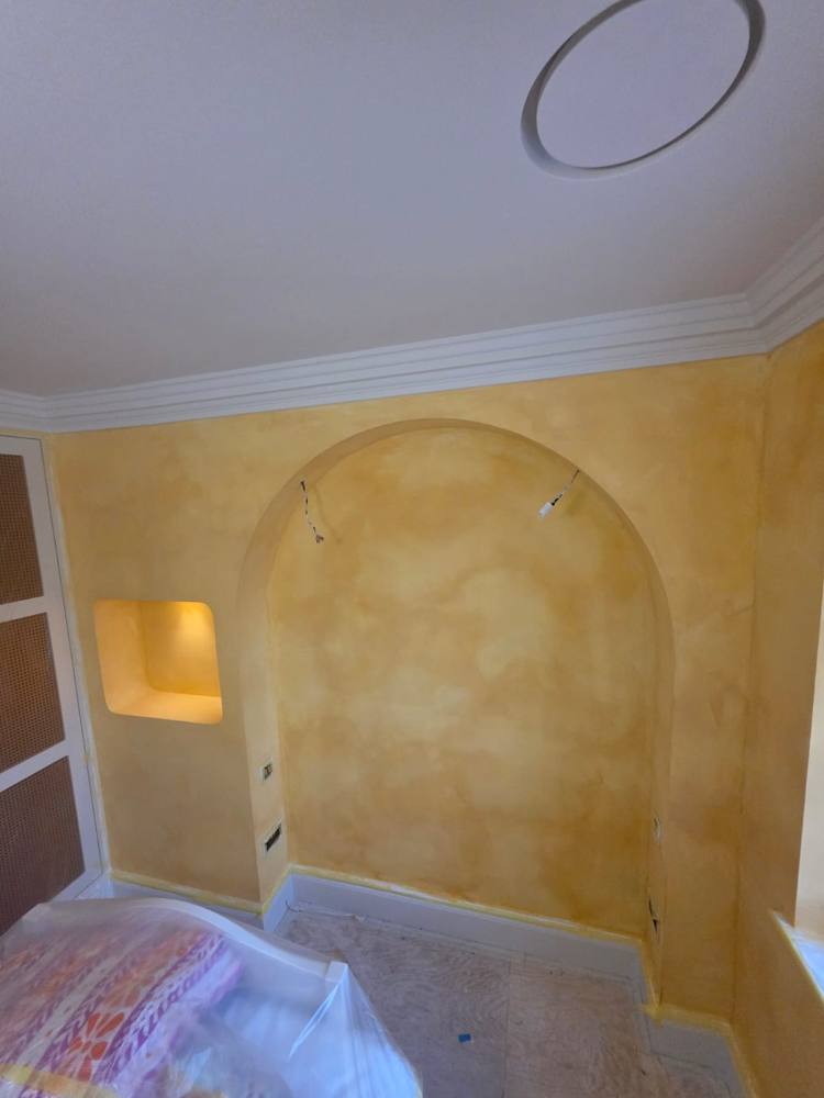 Limewash walls by Magic Finish