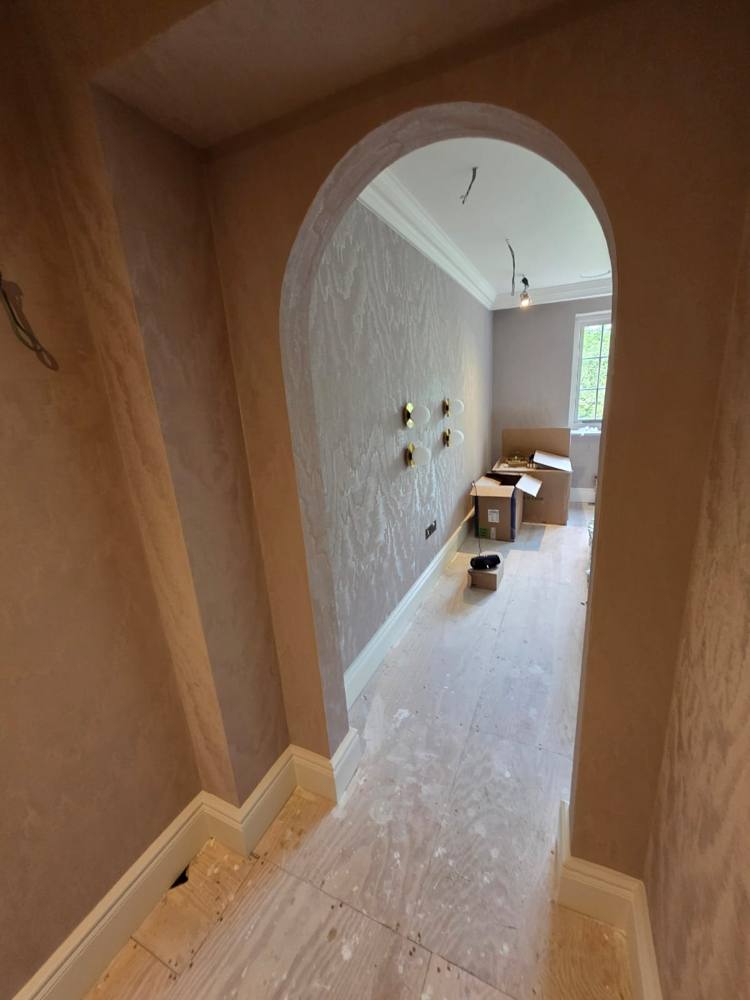 Limewash walls by Magic Finish