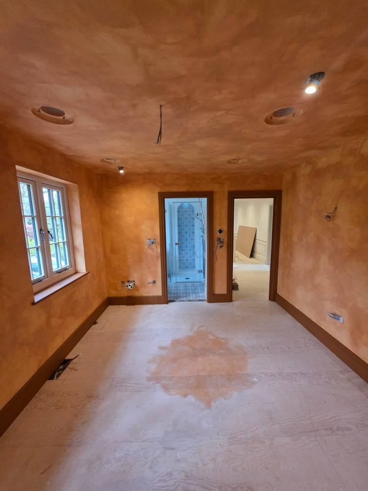 Limewash walls by Magic Finish