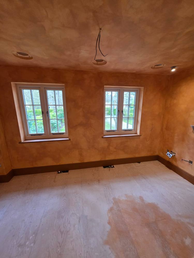 Limewash walls by Magic Finish