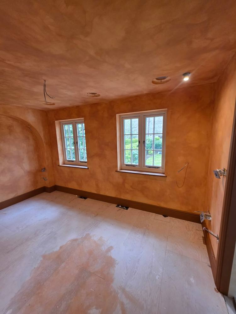 Limewash walls by Magic Finish