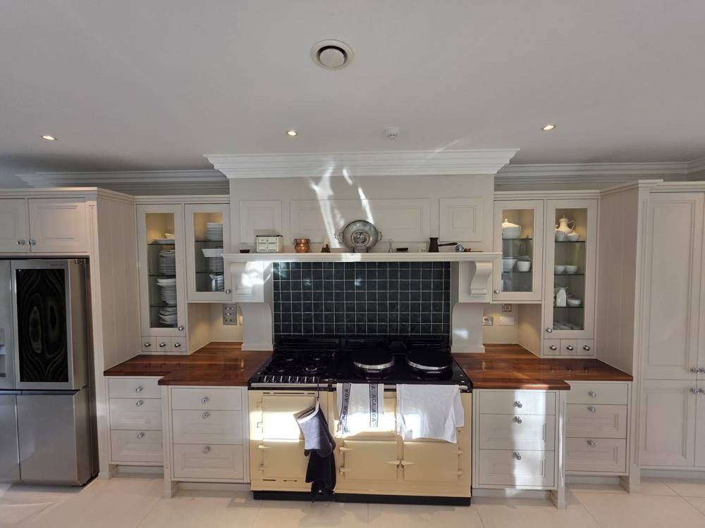 Kitchen cabinets painted by Magic Finish