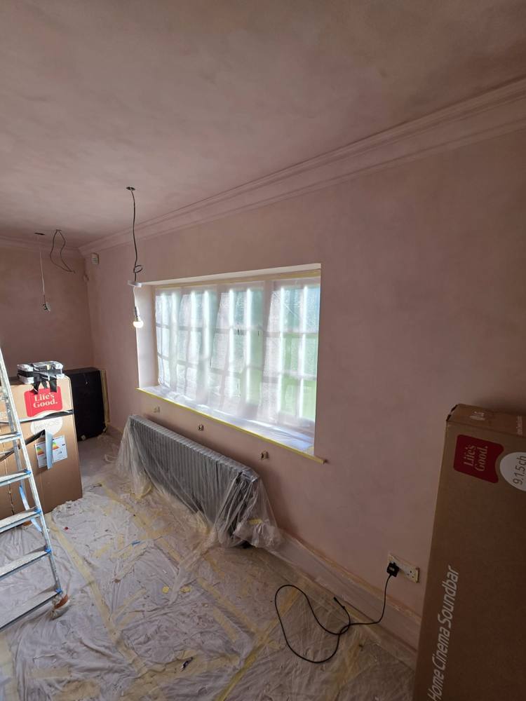 Limewash walls by Magic Finish
