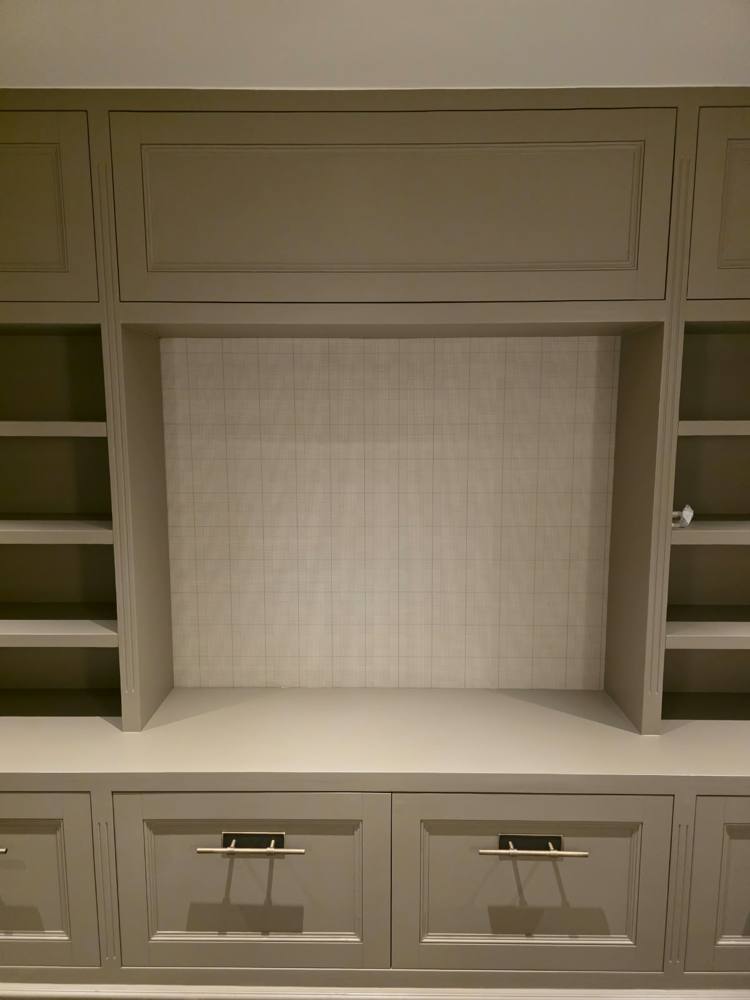 Kitchen cabinets painted by Magic Finish