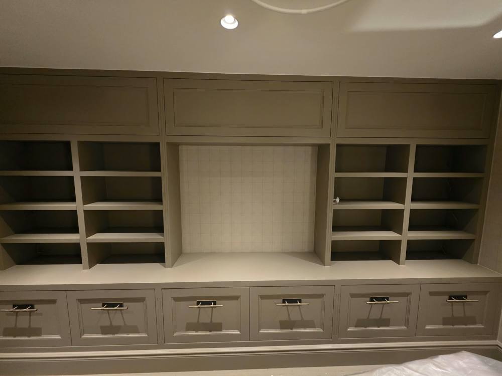 Kitchen cabinets painted by Magic Finish